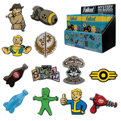 Fallout Volume 2 Mystery Pin Badge CDU Contains 12 Blind Boxes