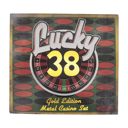 Fallout : New Vegas - Lucky 38 Imitation Gold Casino Set - Limited Edition
