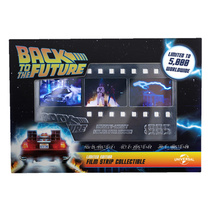 Back to the Future - Limited Edition Metal Film Strip Collectible