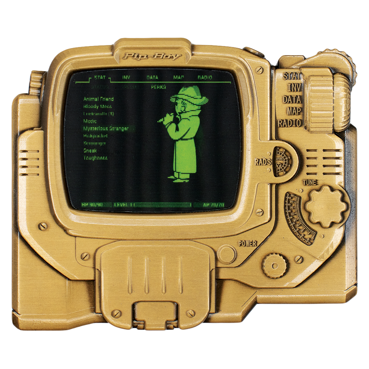 Fallout - Pip-Boy Limited Edition Lenticular Ingot - Mysterious Stranger Variant