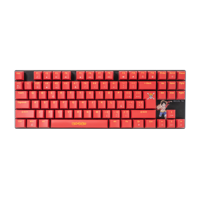 D PC One Piece Keyboard Luffy