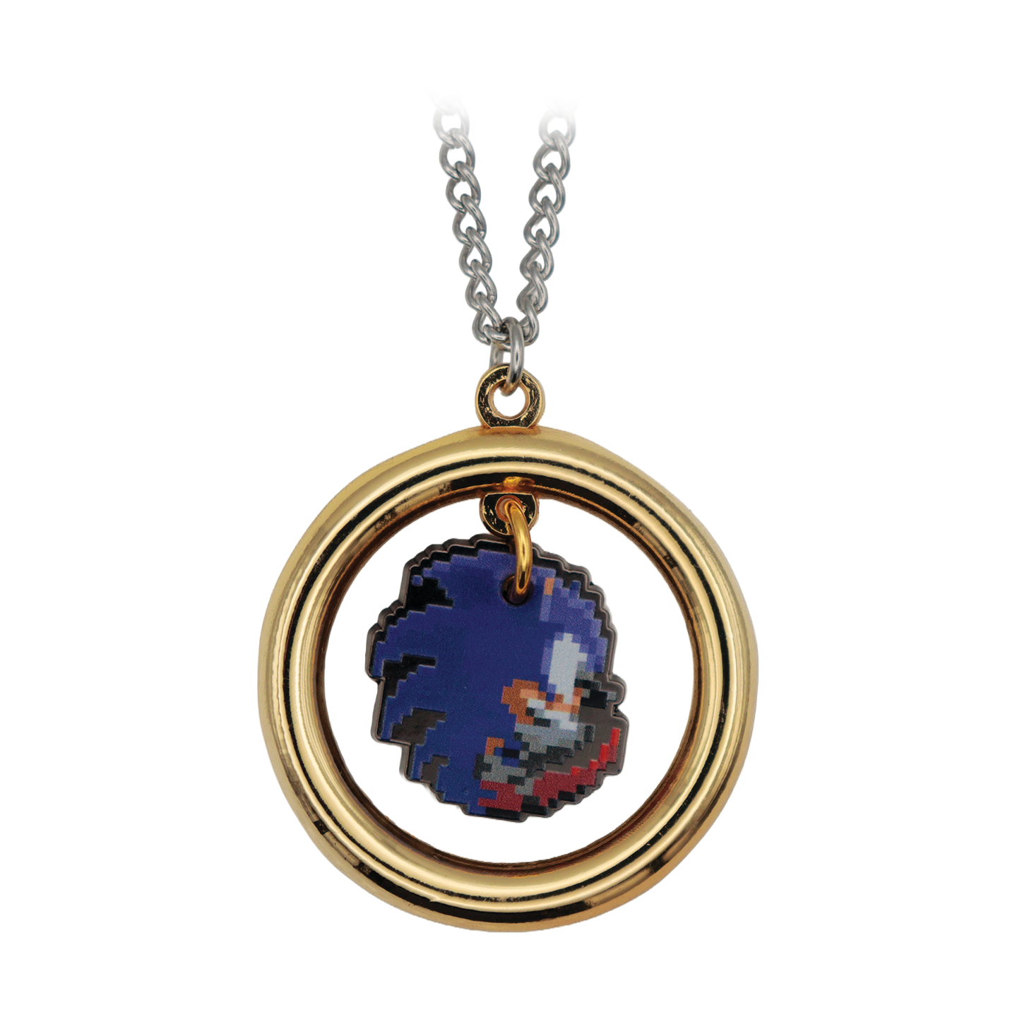 Sonic The Hedgehog Ring Necklace - Limited Edition
