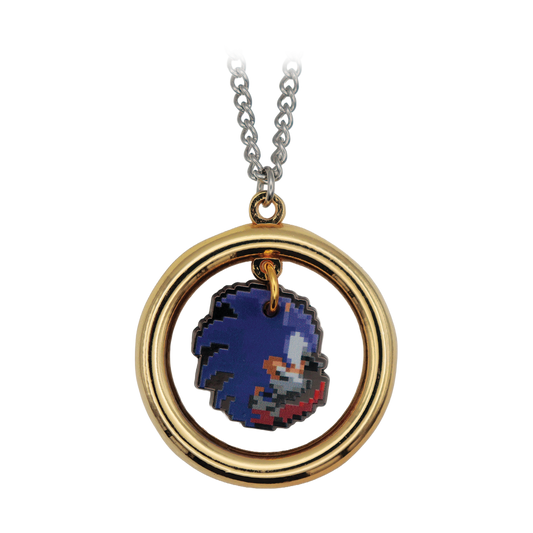 Sonic The Hedgehog Ring Necklace - Limited Edition