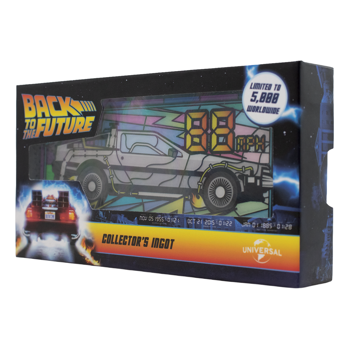 Back to the Future - Limited Edition Stained Glass-Style Ingot