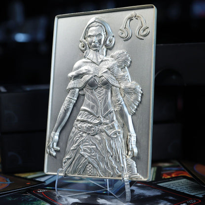 Magic the Gathering Limited Edition .999 Silver Plated Liliana Vess Ingot