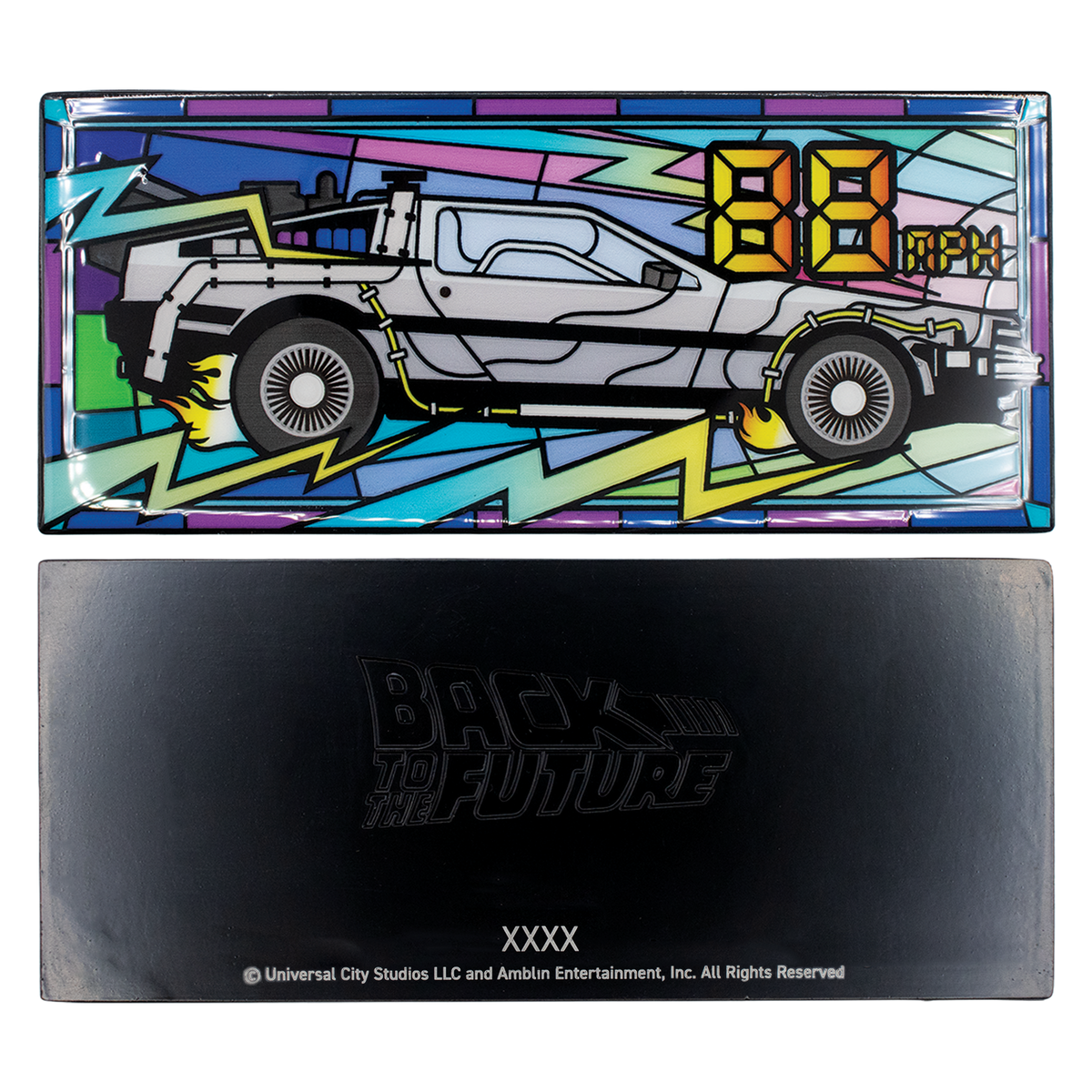 Back to the Future - Limited Edition Stained Glass-Style Ingot