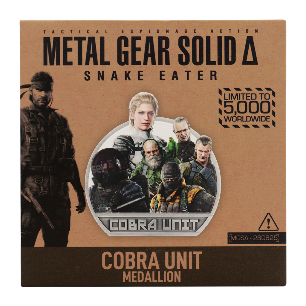 Metal Gear Solid Delta Cobra Unit Medallion-Limited Edition