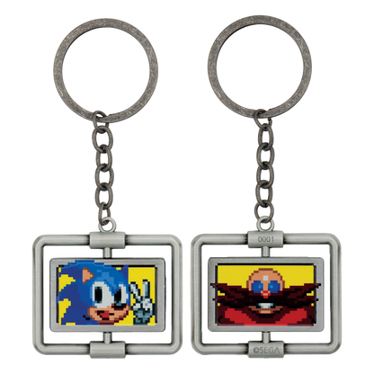 Sonic The Hedgehog - Spinning Keyring - Limited Edition