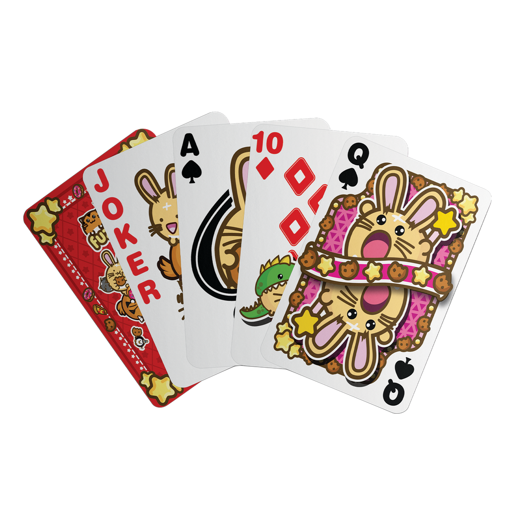 Fuzzballs Playing Cards CDU Containing 12 Packs