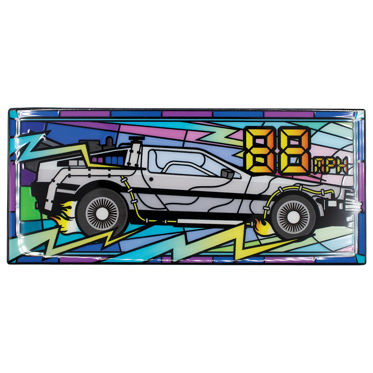Back to the Future - Limited Edition Stained Glass-Style Ingot