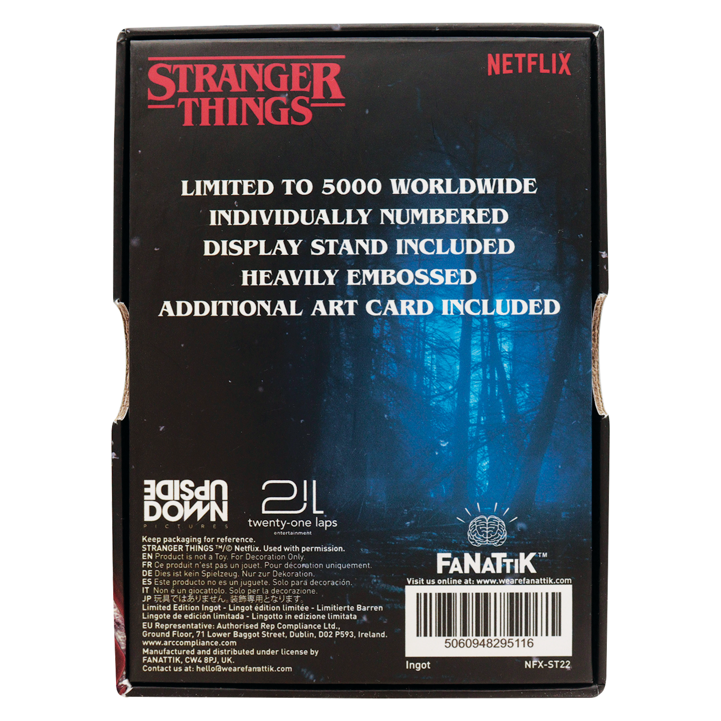 Stranger Things Season 5 Vecna Lives Ingot - Limited Edition
