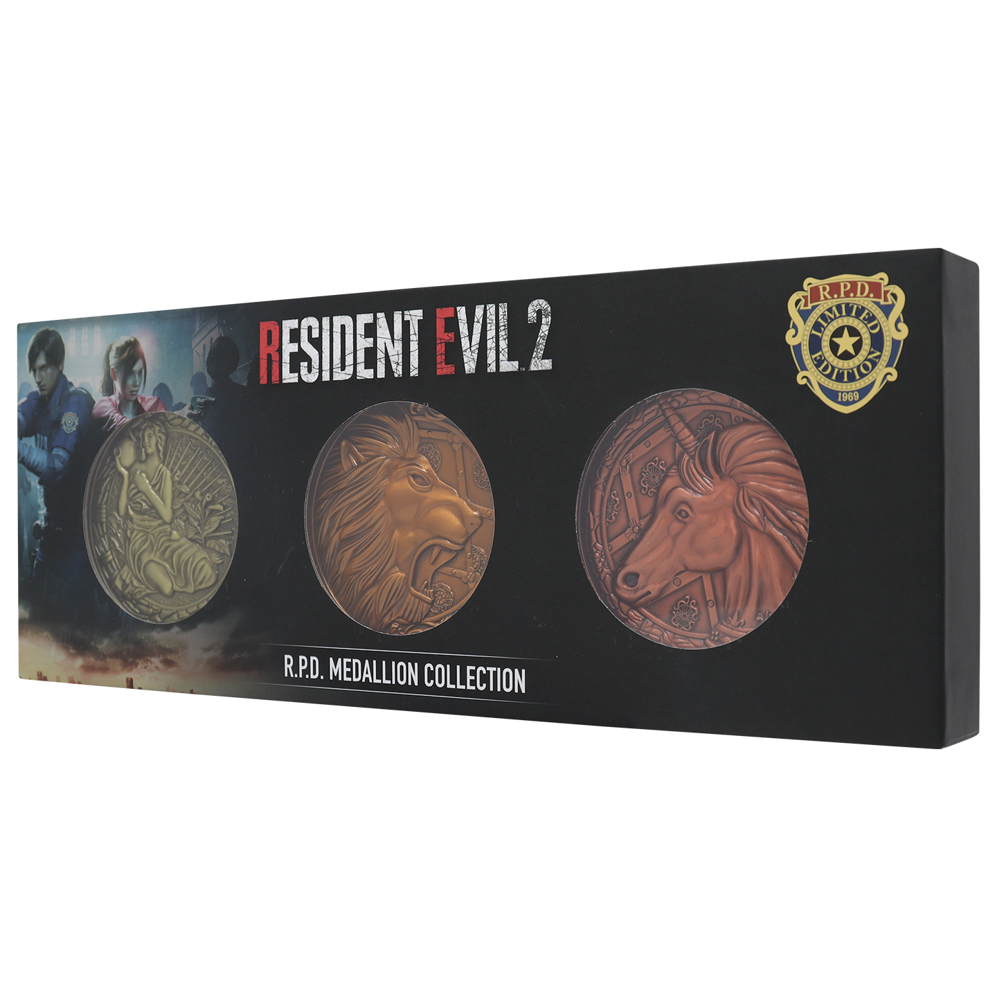 Resident Evil 2 - Set of 3 Medallions -Limited Edition