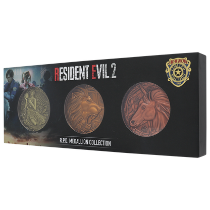 Resident Evil 2 - Set of 3 Medallions -Limited Edition