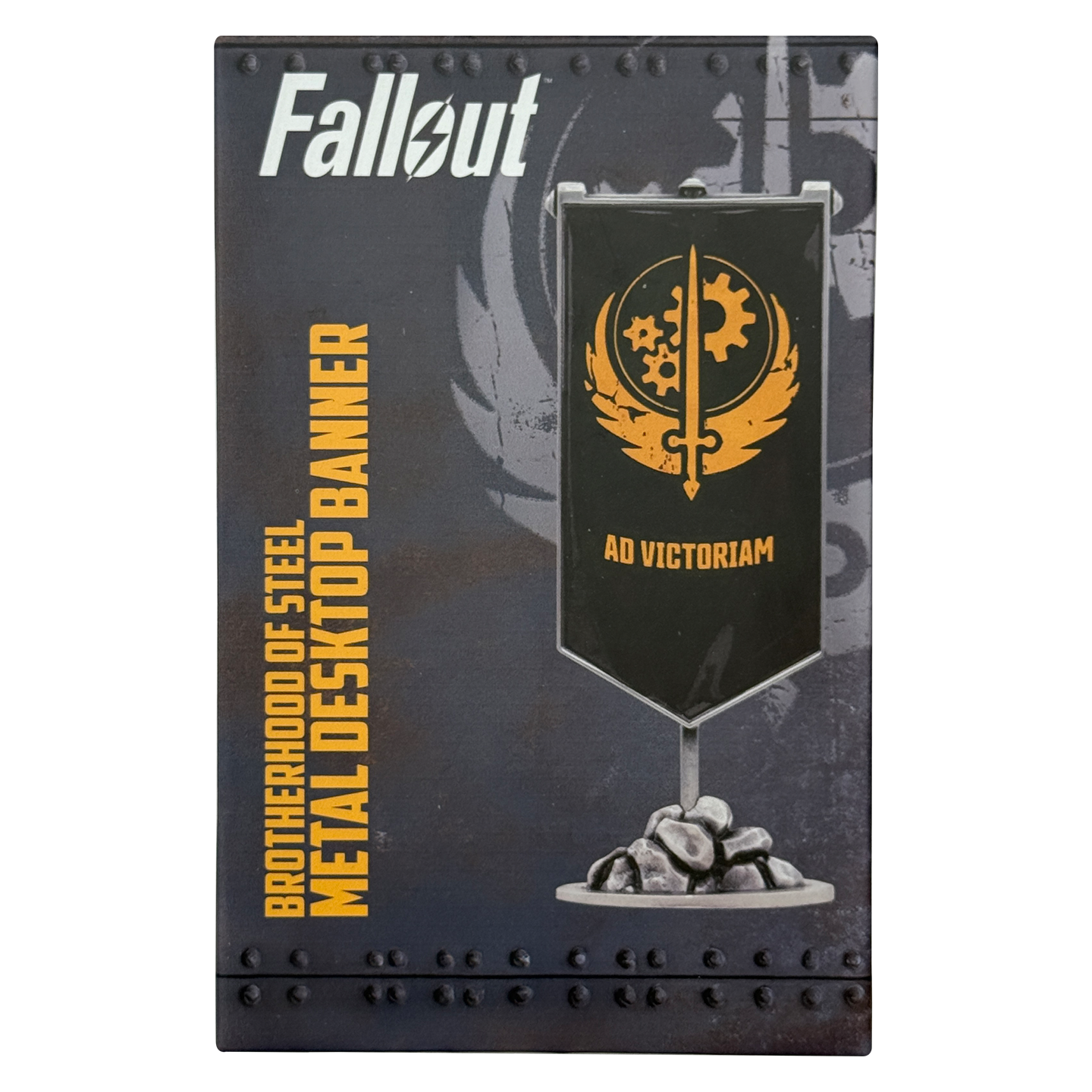 Fallout Brotherhood of Steel Metal Banner-Limited Edition