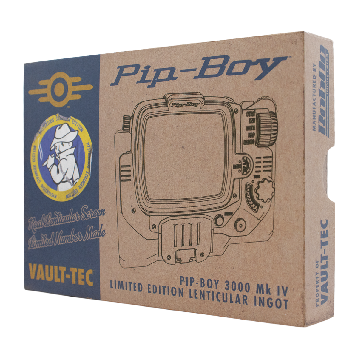 Fallout - Pip-Boy Limited Edition Lenticular Ingot - Mysterious Stranger Variant