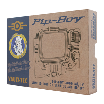 Fallout - Pip-Boy Limited Edition Lenticular Ingot - Mysterious Stranger Variant