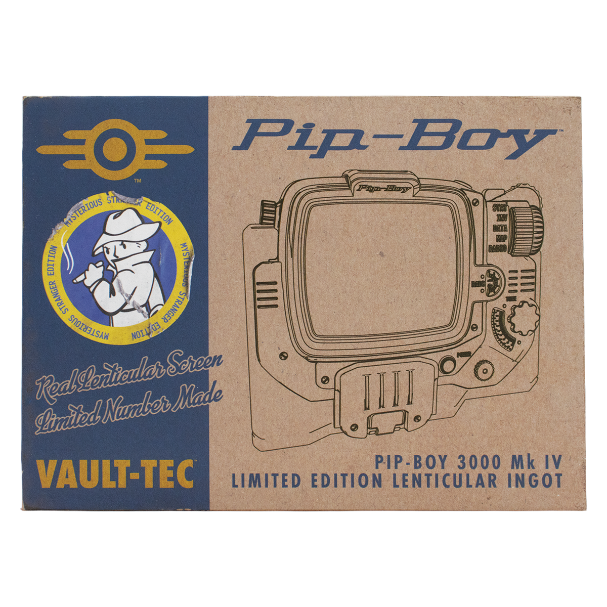 Fallout - Pip-Boy Limited Edition Lenticular Ingot - Mysterious Stranger Variant