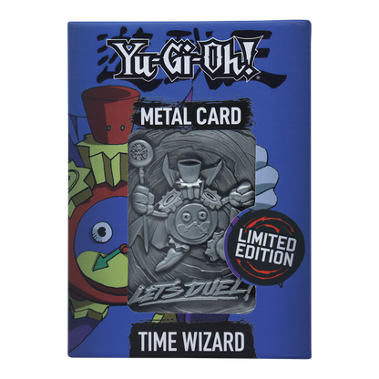 Yu-Gi-Oh! Limited Edition Time Wizard Metal Card