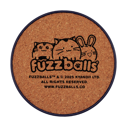 Fuzzballs Set of Four Drinks Coasters