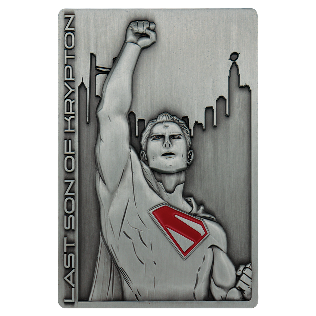 Superman 2025 Last Son of Krypton Ingot - Limited Edition