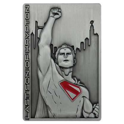 Superman 2025 Last Son of Krypton Ingot - Limited Edition