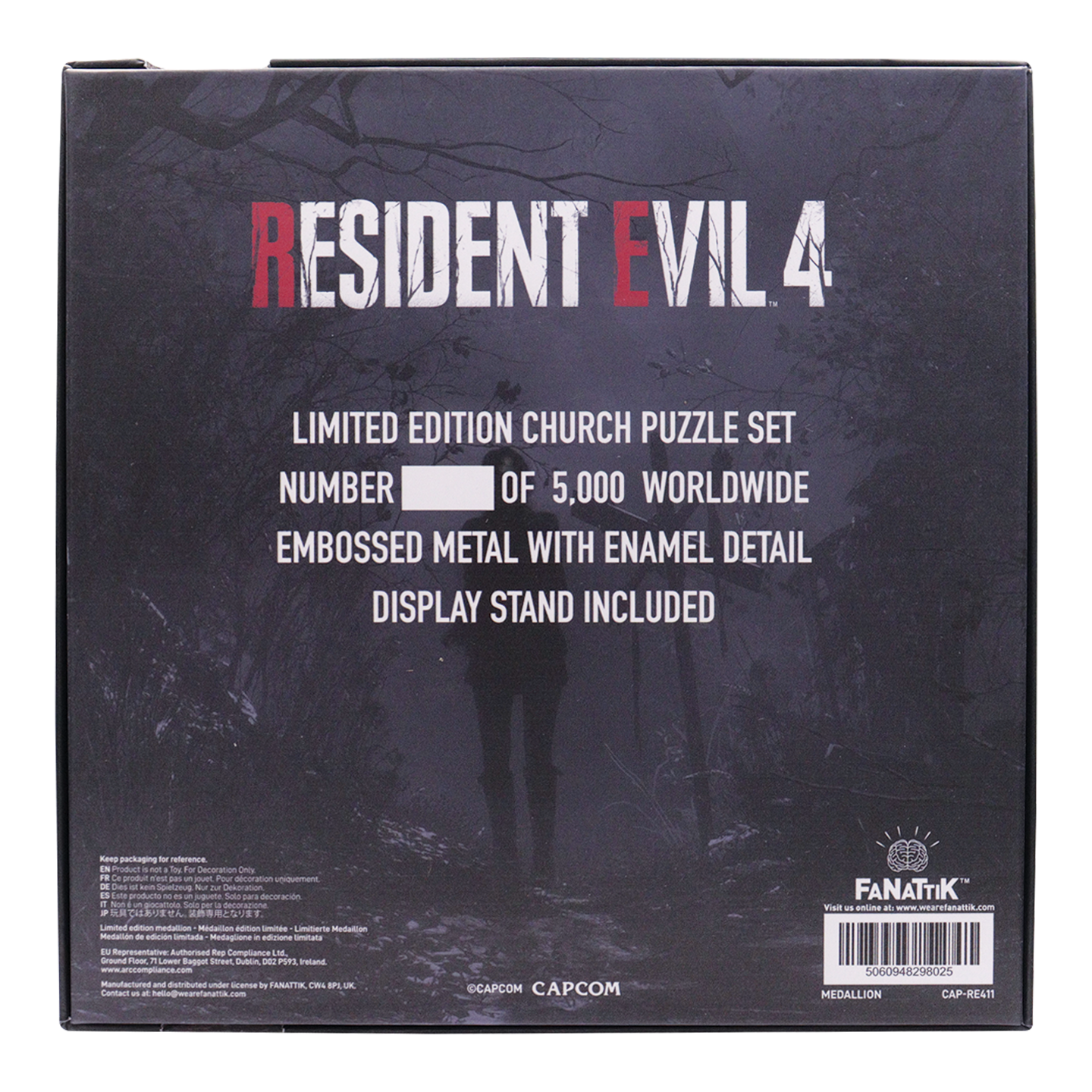 Resident Evil 4 Church Puzzle Medallion Set - Limited Edition
