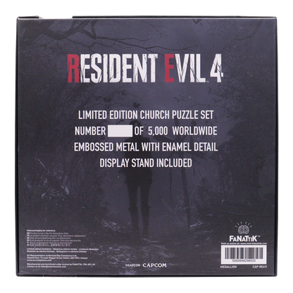 Resident Evil 4 Church Puzzle Medallion Set - Limited Edition
