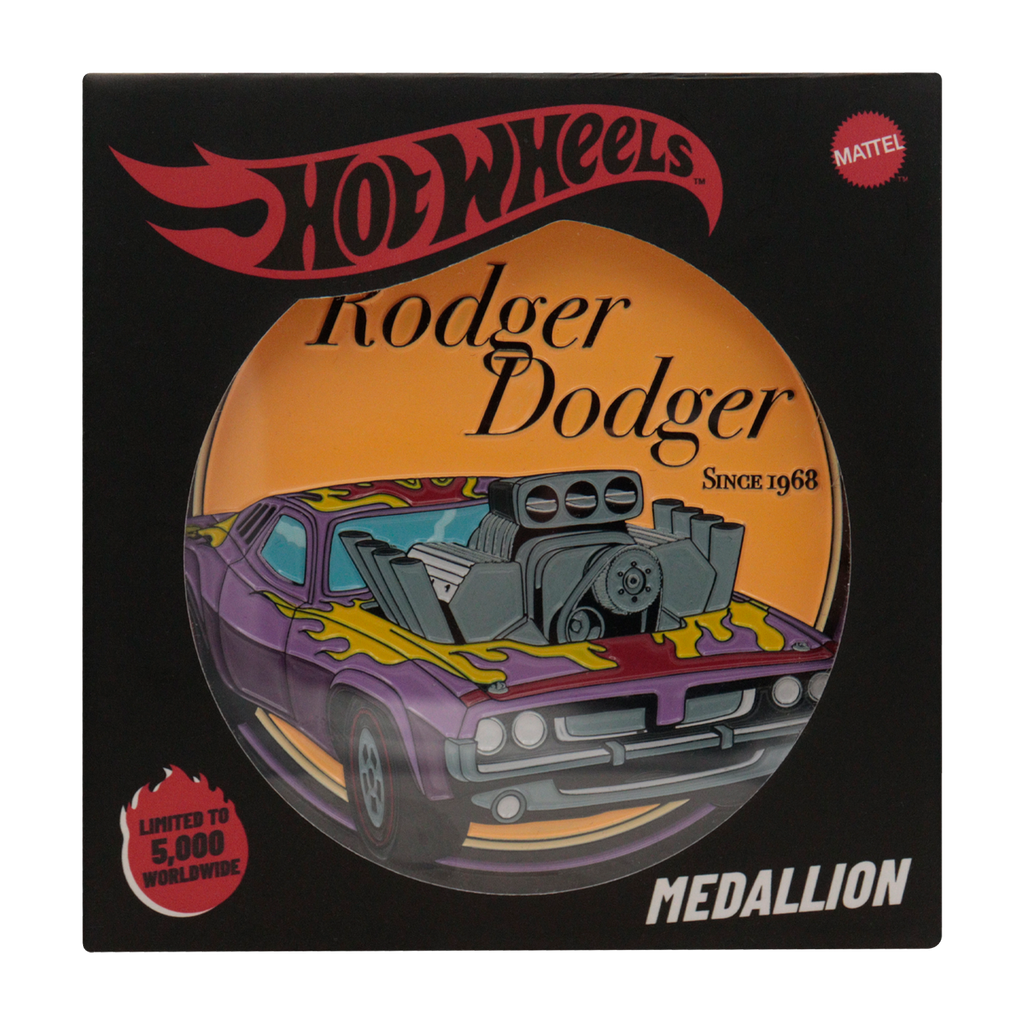 Hot Wheels - Limited Edition Rodger Dodger Medallion