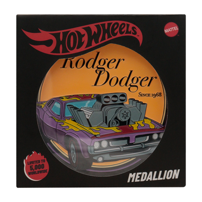 Hot Wheels - Limited Edition Rodger Dodger Medallion