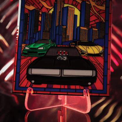 Fast & Furious - Limited Edition Stained Glass Style Metal Ingot