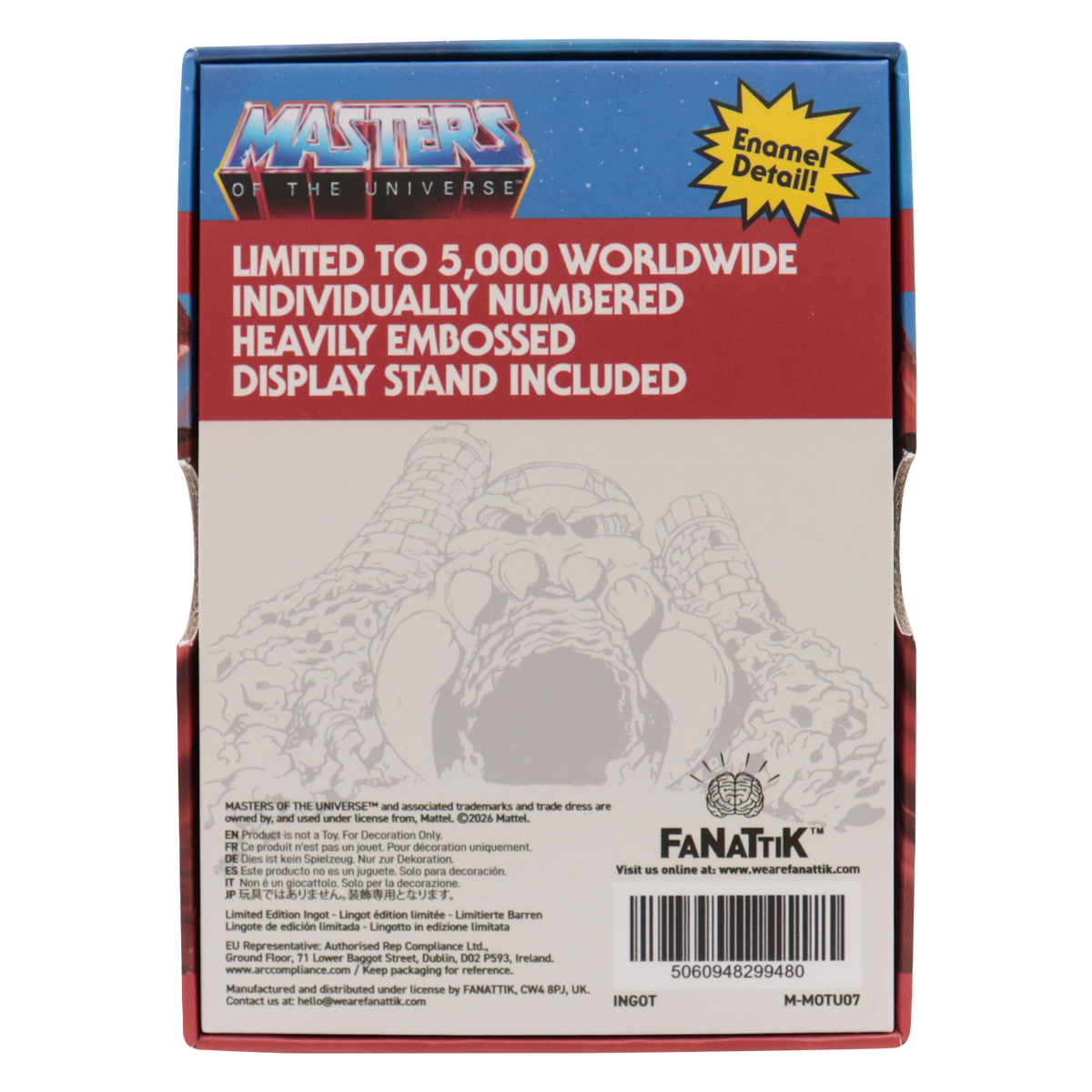 Masters of the Universe - Limited Edition He-Man & She-Ra Ingot