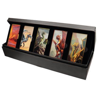 Dungeons & Dragons - Metallic Dragons 5 Piece Ingot Set - Limited Edition