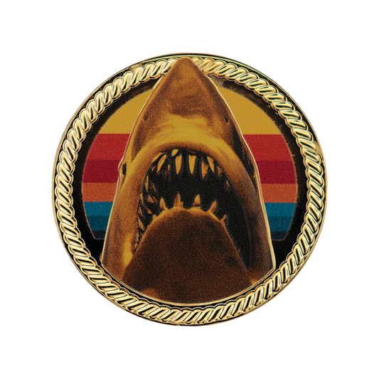 Jaws 50th Anniversary 24k Gold Plated Presentation Coin- Limited Edition