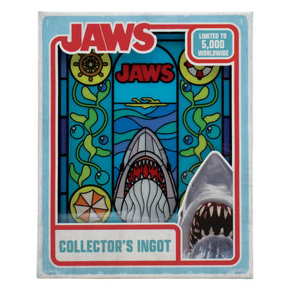 Jaws - Limited Edition Stained Glass-Style Ingot