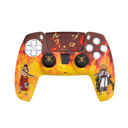 PS5 One Piece Custom Kit "Fire"