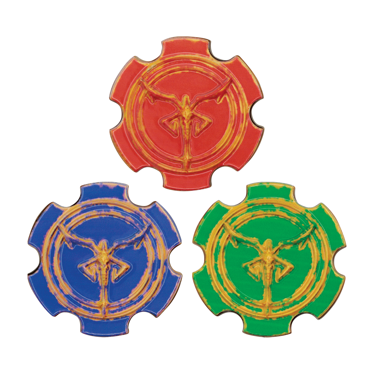 Resident Evil 4 Church Puzzle Medallion Set - Limited Edition