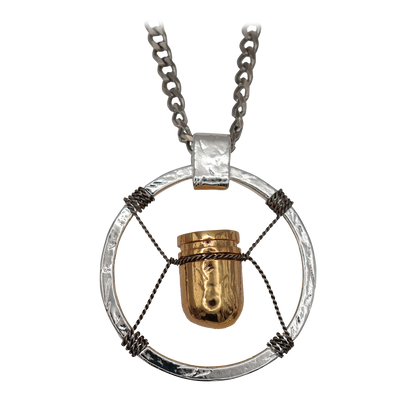 Cyberpunk 2077 V's Bullet Necklace Precious Metal Variant