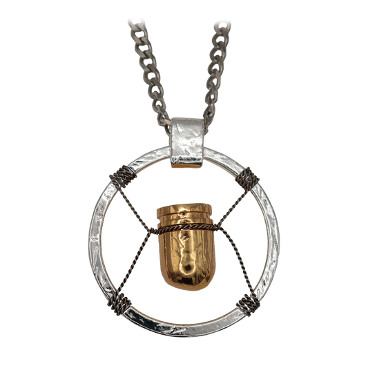 Cyberpunk 2077 V's Bullet Necklace Precious Metal Variant