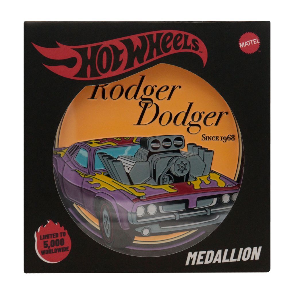 Hot Wheels - Limited Edition Rodger Dodger Medallion
