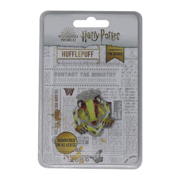 Harry Potter Limited Edition Hufflepuff House Pin Badge