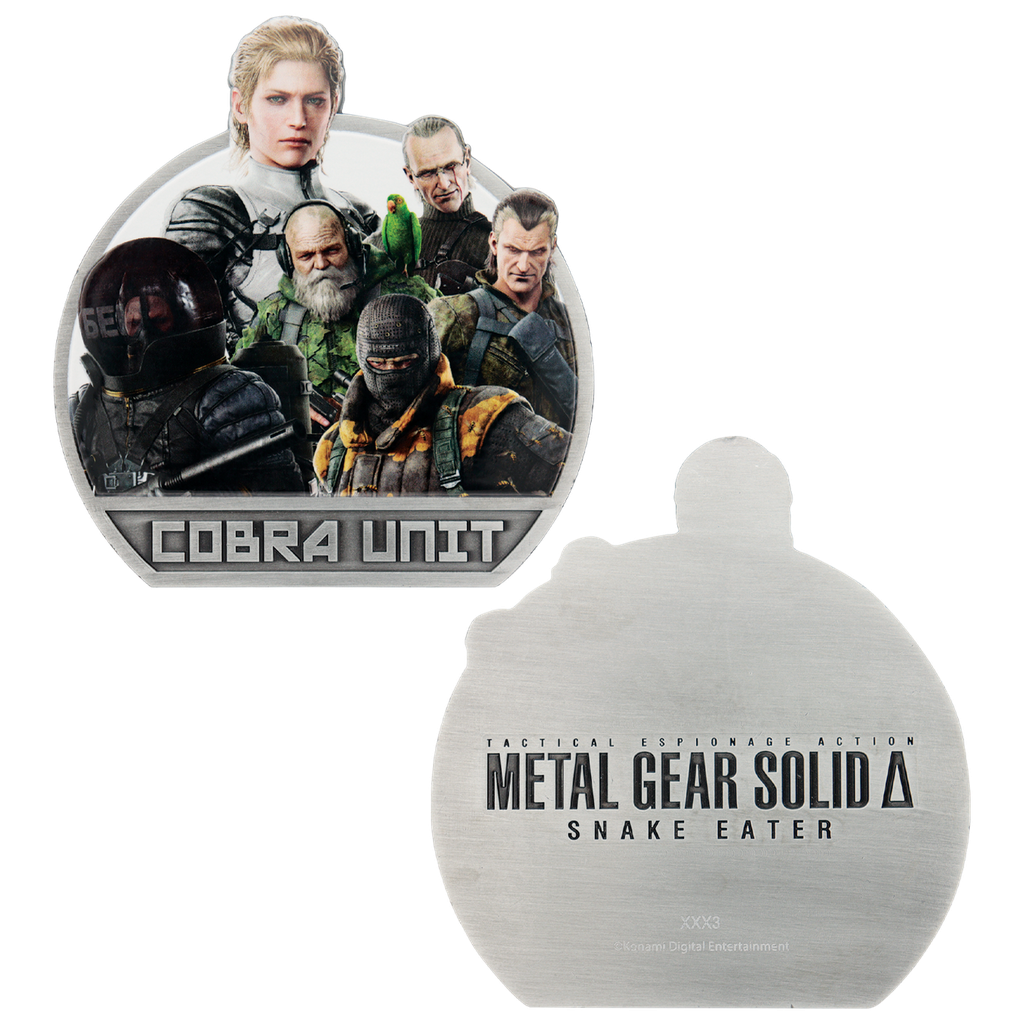 Metal Gear Solid Delta Cobra Unit Medallion-Limited Edition