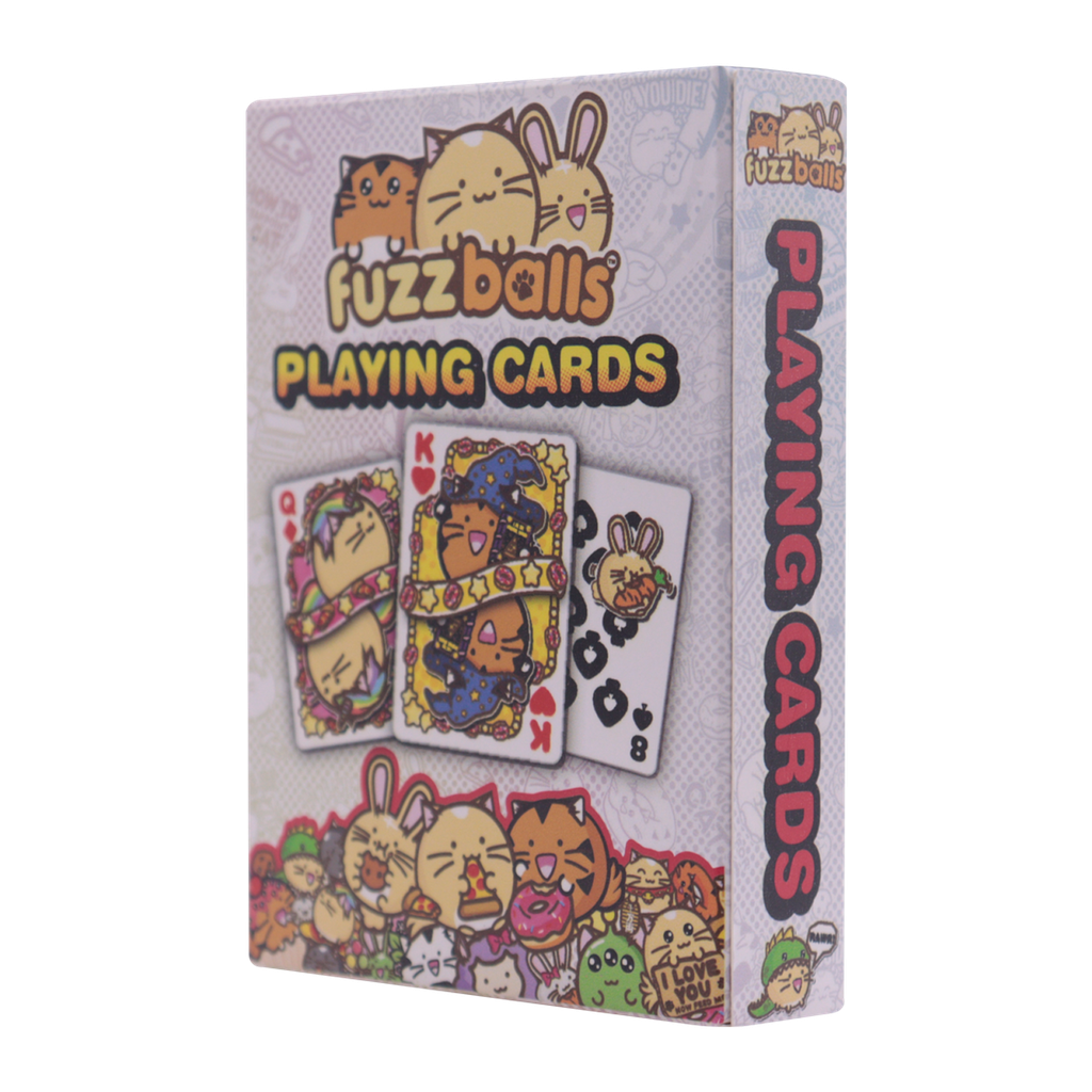 Fuzzballs Playing Cards CDU Containing 12 Packs