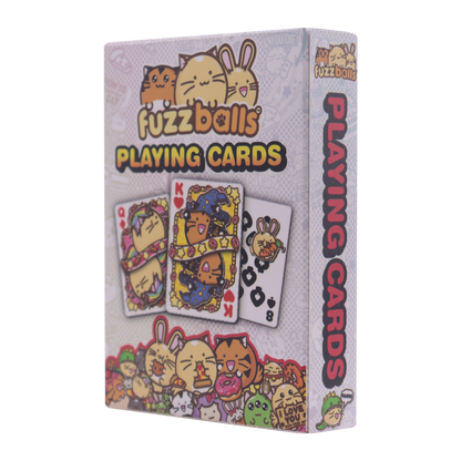 Fuzzballs Playing Cards CDU Containing 12 Packs