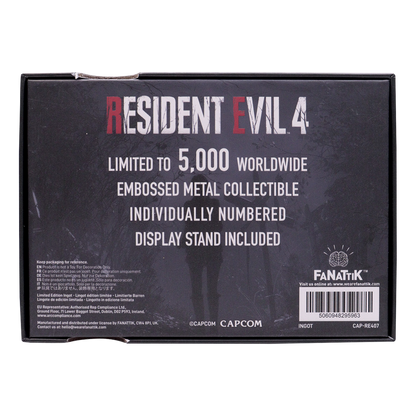 Resident Evil 4 Level 3 Keycard Replica - Limited Edition