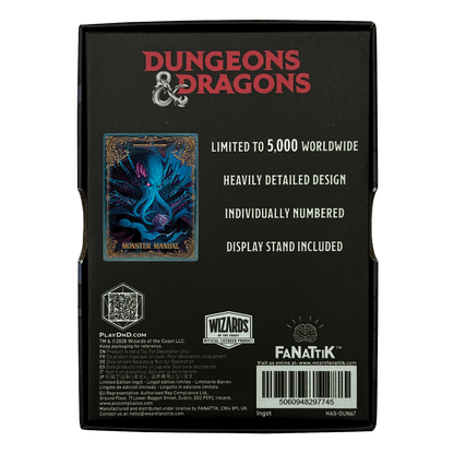 Dungeons & Dragons - Monster Manual Alternate Cover Ingot - Limited Edition