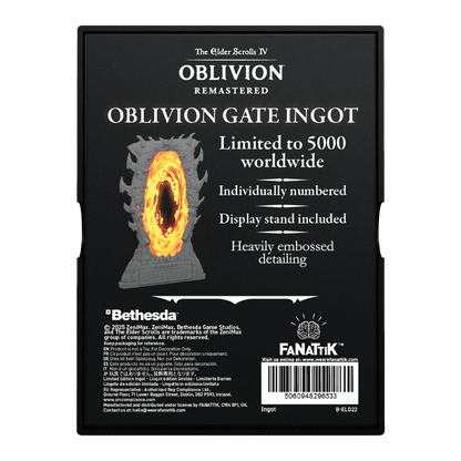 The Elder Scrolls IV: Oblivion Gates Ingot