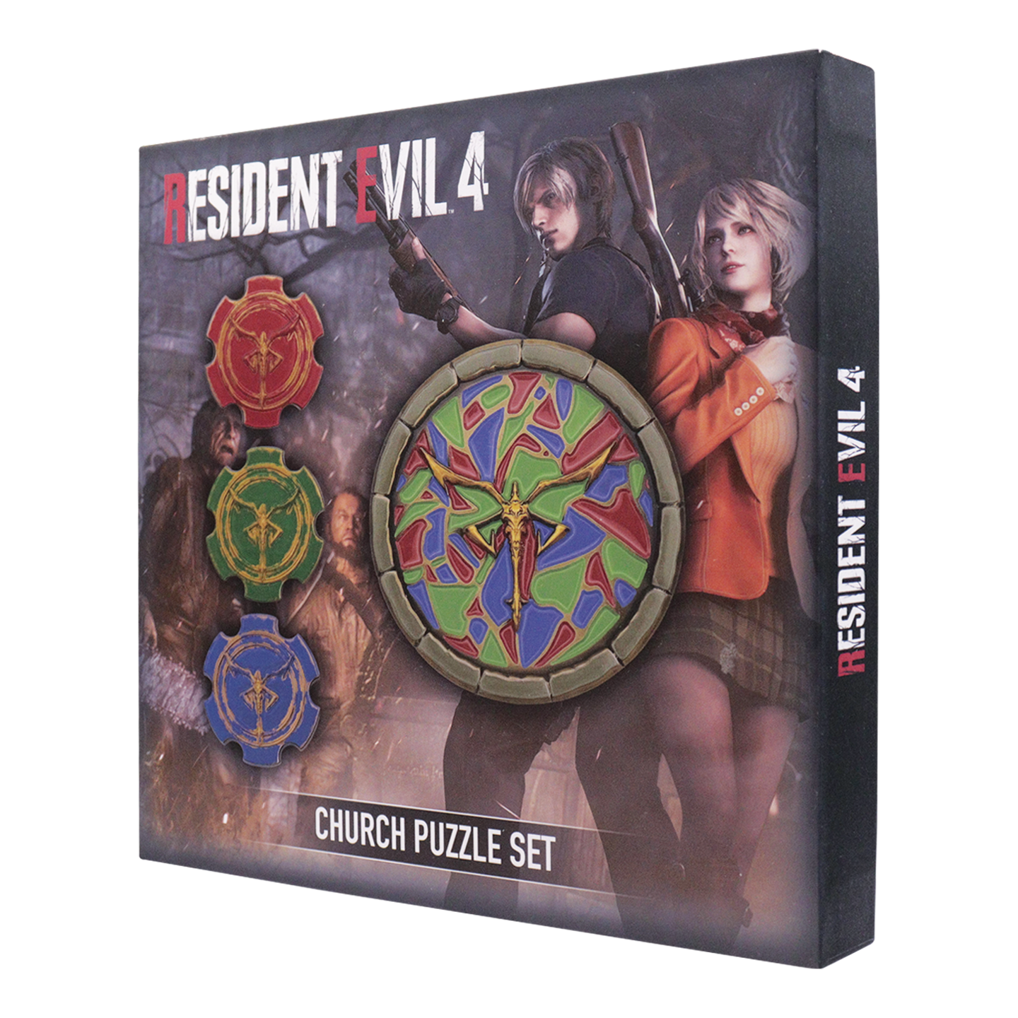 Resident Evil 4 Church Puzzle Medallion Set - Limited Edition