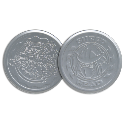Teenage Mutant Ninja Turtles Set of 4 Embossed Metal Coasters