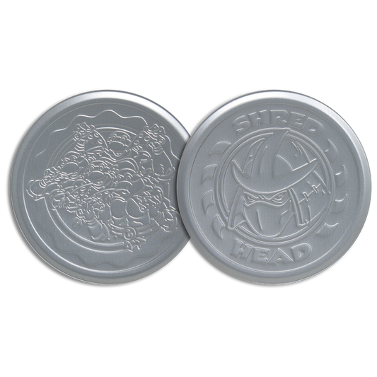 Teenage Mutant Ninja Turtles Set of 4 Embossed Metal Coasters