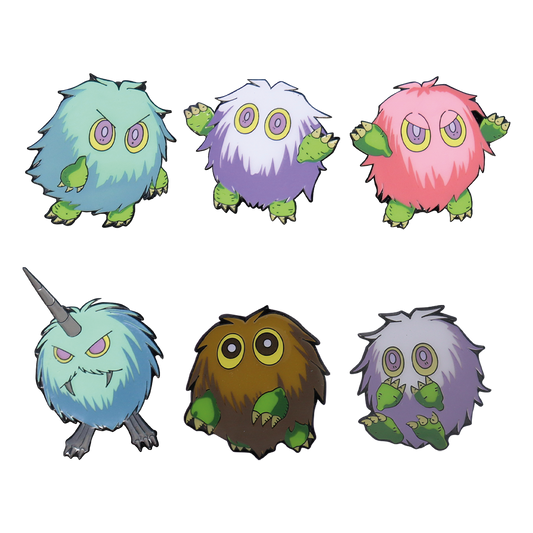 Yu-Gi-Oh! Limited Edition Set of 6 Kuriboh Brothers Pin Badges
